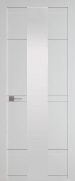 Межкомнатная дверь Tivoli Ж-4, цвет - Лайт-грей ST, Со стеклом (ДО)