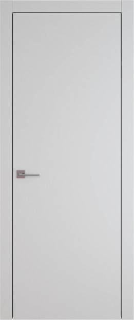 Межкомнатная дверь Tivoli А-1, цвет - Лайт-грей ST, Без стекла (ДГ)
