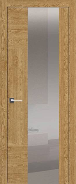 Межкомнатная дверь Tivoli Е-1, цвет - Дуб натуральный, Со стеклом (ДО)