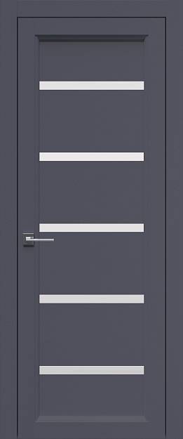 Межкомнатная дверь Sorrento-R Ж3, цвет - Антрацит ST, Без стекла (ДГ)
