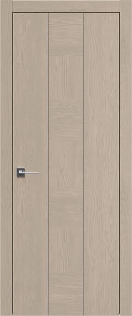 Межкомнатная дверь Tivoli Б-1, цвет - Дуб муар, Без стекла (ДГ)