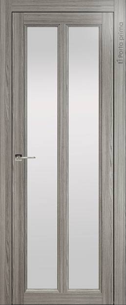 Межкомнатная дверь Sorrento-R Д4, цвет - Орех пепельный, Со стеклом (ДО)