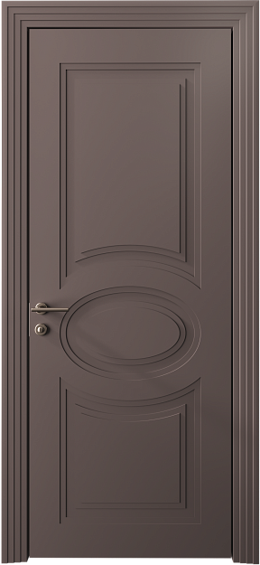Межкомнатная дверь Florencia Neo Classic Scalino, цвет - Серо-Розовый мордовник эмаль (RAL 020-60-05), Без стекла (ДГ)