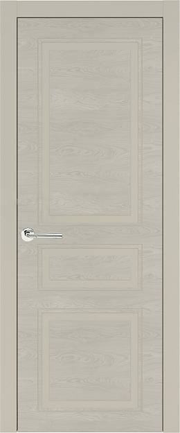Межкомнатная дверь Imperia-R Neo Classic, цвет - Серо-оливковая эмаль по шпону (RAL 7032), Без стекла (ДГ)