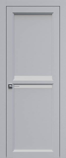 Межкомнатная дверь Sorrento-R Д1, цвет - Лайт-грей ST, Без стекла (ДГ)