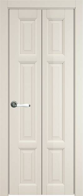 Межкомнатная дверь Porta Classic Siena, цвет - Магнолия ST, Без стекла (ДГ)