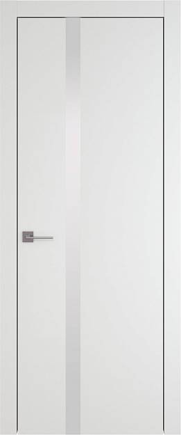 Межкомнатная дверь Tivoli Д-1, цвет - Белый ST, Без стекла (ДГ)