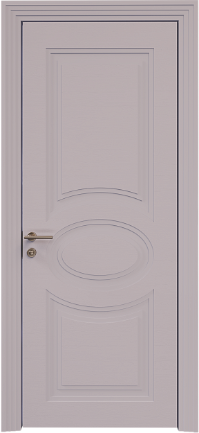 Межкомнатная дверь Florencia Neo Classic Scalino, цвет - Серый Флокс эмаль по шпону (RAL без номера), Без стекла (ДГ)