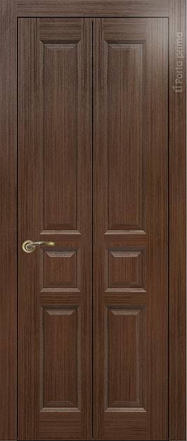 Межкомнатная дверь Porta Classic Imperia-R, цвет - Темный орех, Без стекла (ДГ)
