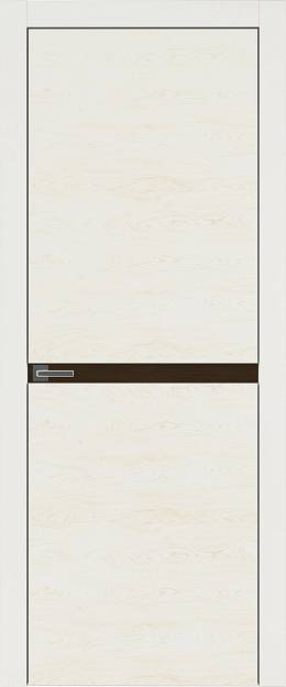 Межкомнатная дверь Tivoli Б-4, цвет - Бежевая эмаль по шпону (RAL 9010), Без стекла (ДГ)