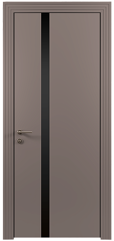 Дверь Tivoli Д-1 Серая стяжка эмаль (RAL 060-60-05) без стекла