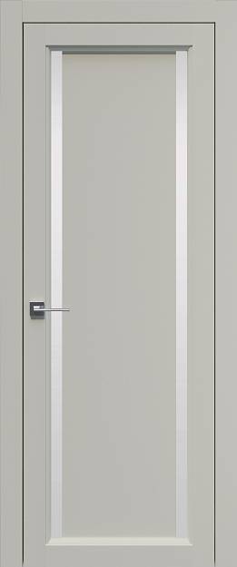 Межкомнатная дверь Sorrento-R Ж4, цвет - Магнолия ST, Без стекла (ДГ)