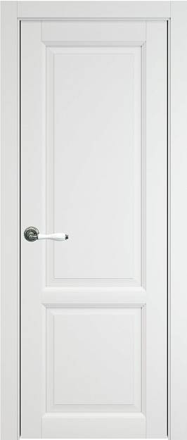 Межкомнатная дверь Dinastia, цвет - Белый ST, Без стекла (ДГ)