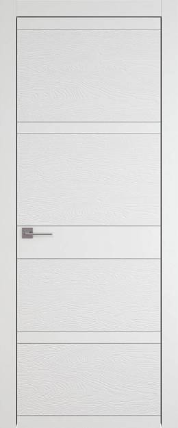 Межкомнатная дверь Tivoli Е-2, цвет - Белая эмаль-эмаль по шпону (RAL 9003), Без стекла (ДГ)