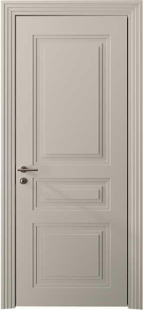 Межкомнатная дверь Imperia-R Neo Classic Scalino, цвет - Жемчужная эмаль (RAL 1013), Без стекла (ДГ)