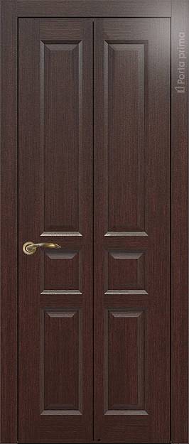 Межкомнатная дверь Porta Classic Imperia-R, цвет - Венге, Без стекла (ДГ)