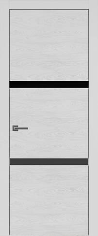 Дверь Tivoli В-4 Серая эмаль по шпону (RAL 7047) без стекла