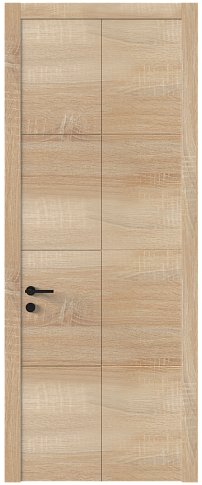 Дверь Tivoli Л-2 Дуб сонома светлый без стекла