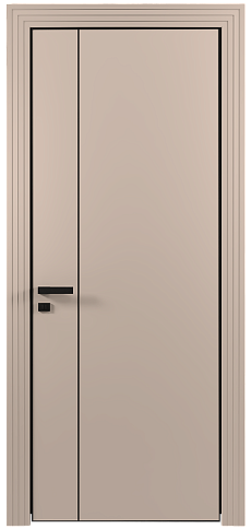 Дверь Piazza Moderno Грязный Белый эмаль (RAL 070-90-05) без стекла