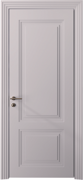 Межкомнатная дверь Dinastia Neo Classic Scalino, цвет - Серый Флокс эмаль (RAL без номера), Без стекла (ДГ)