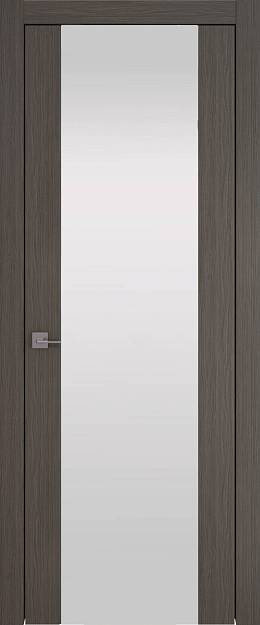 Межкомнатная дверь Torino, цвет - Дуб графит, Со стеклом (ДО)