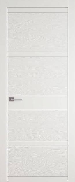 Межкомнатная дверь Tivoli Е-2, цвет - Бежевая эмаль-эмаль по шпону (RAL 9010), Без стекла (ДГ)