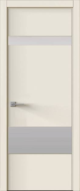 Межкомнатная дверь Tivoli К-4, цвет - Магнолия ST, Без стекла (ДГ)