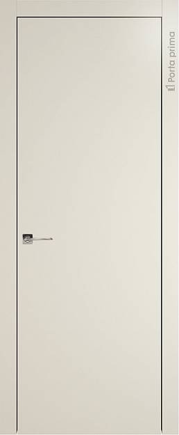 Межкомнатная дверь Tivoli А-5, цвет - Жемчужная эмаль (RAL 1013), Без стекла (ДГ)