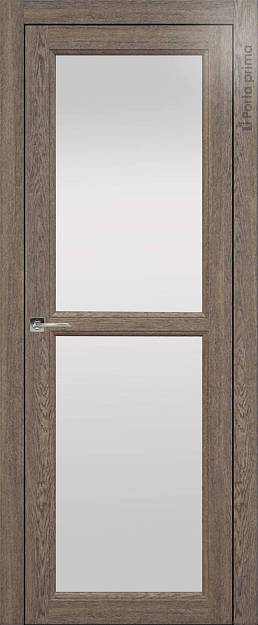 Межкомнатная дверь Sorrento-R В1, цвет - Дуб антик, Со стеклом (ДО)