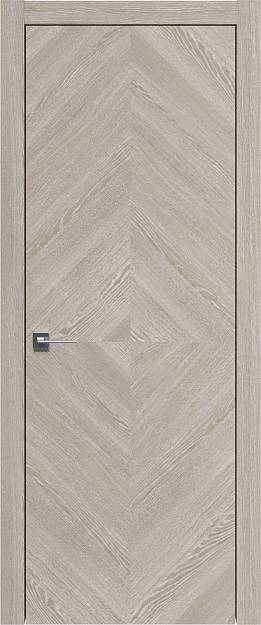 Межкомнатная дверь Tivoli К-1, цвет - Серый дуб, Без стекла (ДГ)
