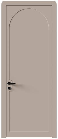 Дверь Luna Moderno Серый цемент эмаль (RAL 060-70-10) без стекла