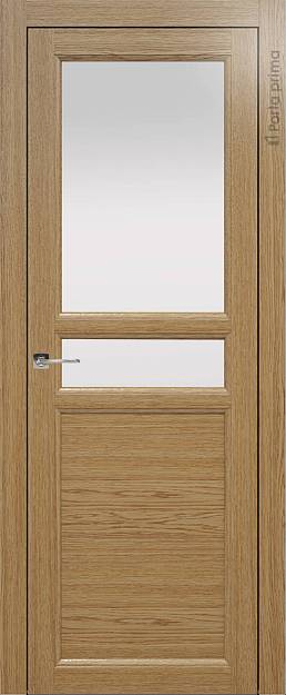 Межкомнатная дверь Sorrento-R Д2, цвет - Дуб карамель, Со стеклом (ДО)