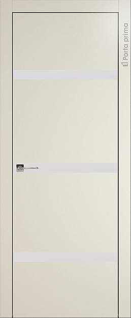 Межкомнатная дверь Tivoli Г-4, цвет - Магнолия ST, Без стекла (ДГ)