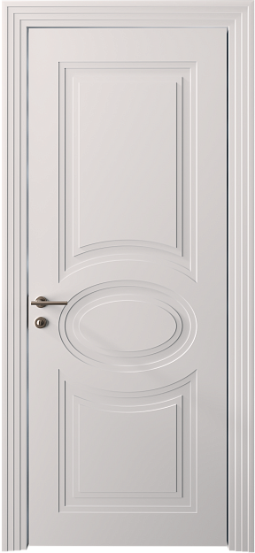 Межкомнатная дверь Florencia Neo Classic Scalino, цвет - Белая эмаль (RAL 9003), Без стекла (ДГ)