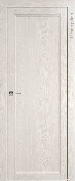 Межкомнатная дверь Sorrento-R А4, цвет - Белый ясень (nano-flex), Без стекла (ДГ)