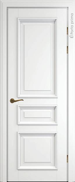 Межкомнатная дверь Imperia-R LUX, цвет - Белая эмаль (RAL 9003), Без стекла (ДГ)