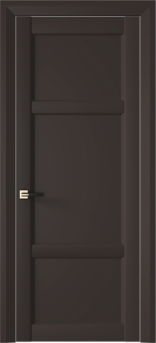 Дверь Siena Neo Classic Decoro Чёрный Базальт эмаль (RAL 040-30-05) без стекла