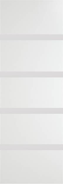 Межкомнатная дверь Tivoli Д-4 Invisible, цвет - Белая эмаль (RAL 9003), Без стекла (ДГ)