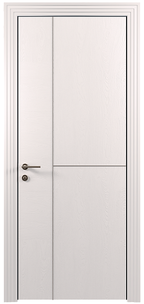 Межкомнатная дверь Tivoli Г-1, цвет - Белая эмаль по шпону (RAL 9003), Без стекла (ДГ)
