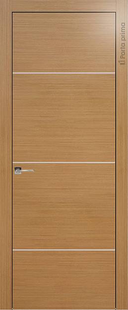 Межкомнатная дверь Tivoli Г-3, цвет - Миланский орех, Без стекла (ДГ)
