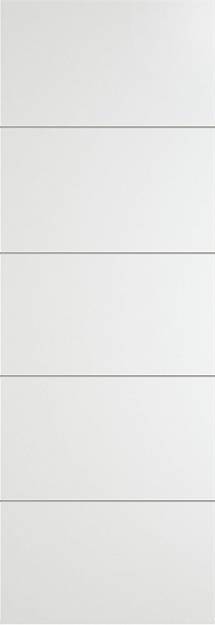 Межкомнатная дверь Tivoli Д-2 Invisible, цвет - Белая эмаль (RAL 9003), Без стекла (ДГ)