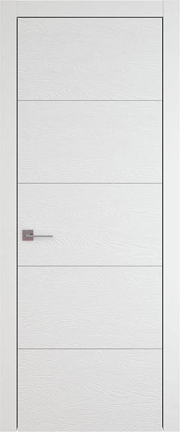 Межкомнатная дверь Tivoli Д-2, цвет - Белая эмаль по шпону (RAL 9003), Без стекла (ДГ)