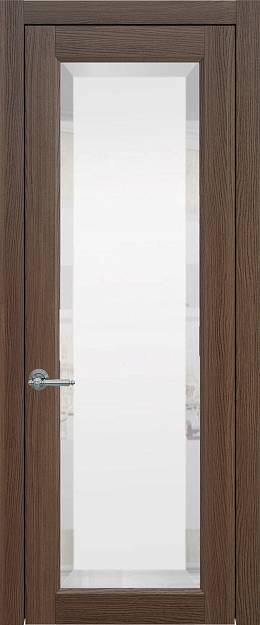 Межкомнатная дверь Domenica, цвет - Дуб торонто, Со стеклом (ДО)