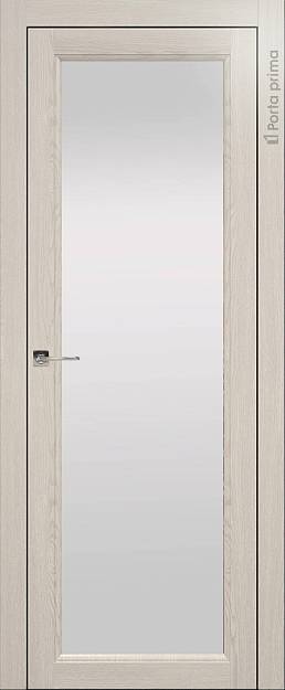 Межкомнатная дверь Sorrento-R В4, цвет - Дуб шампань, Со стеклом (ДО)