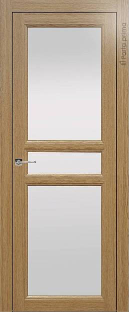Межкомнатная дверь Sorrento-R Е2, цвет - Дуб карамель, Со стеклом (ДО)