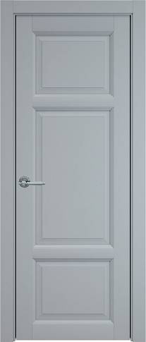 Дверь Siena Porta Classic Серебристо-серая эмаль (RAL 7045) без стекла