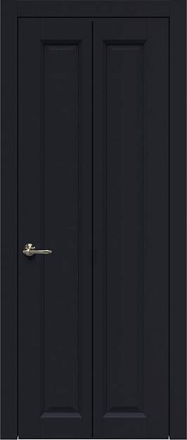 Межкомнатная дверь Porta Classic Domenica, цвет - Черная эмаль (RAL 9004), Без стекла (ДГ)