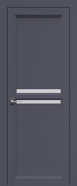 Межкомнатная дверь Sorrento-R Д1, цвет - Антрацит ST, Без стекла (ДГ)