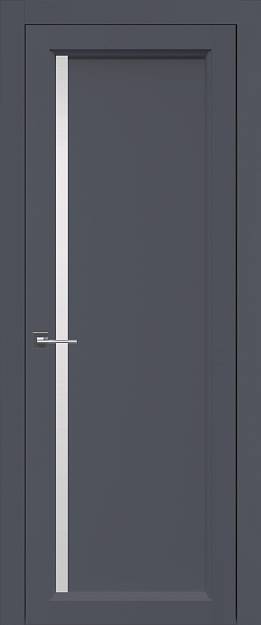Межкомнатная дверь Sorrento-R З4, цвет - Антрацит ST, Без стекла (ДГ)