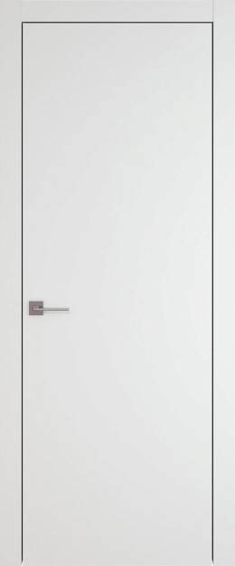 Межкомнатная дверь Tivoli А-1, цвет - Белый ST, Без стекла (ДГ)